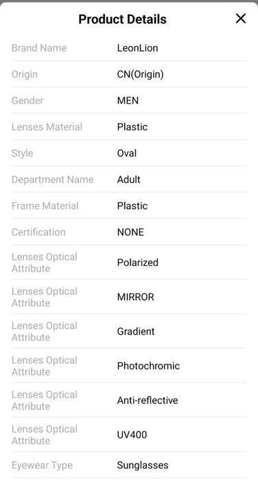 Ochelari Soare polarizați CLUB MASTER