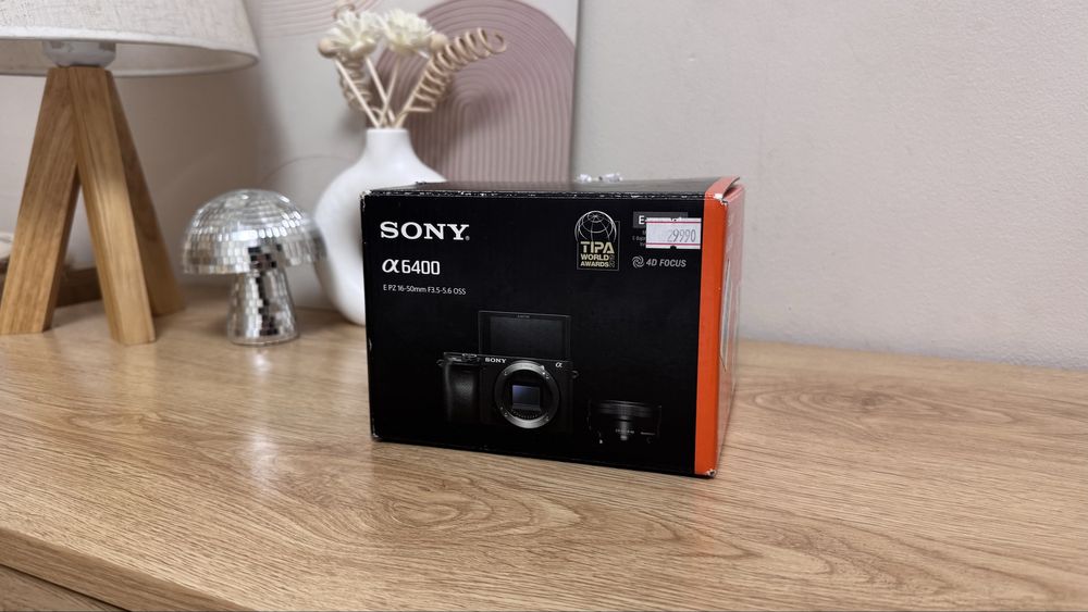 Жап-жаңа фотоаппарат SONY alpha 6400