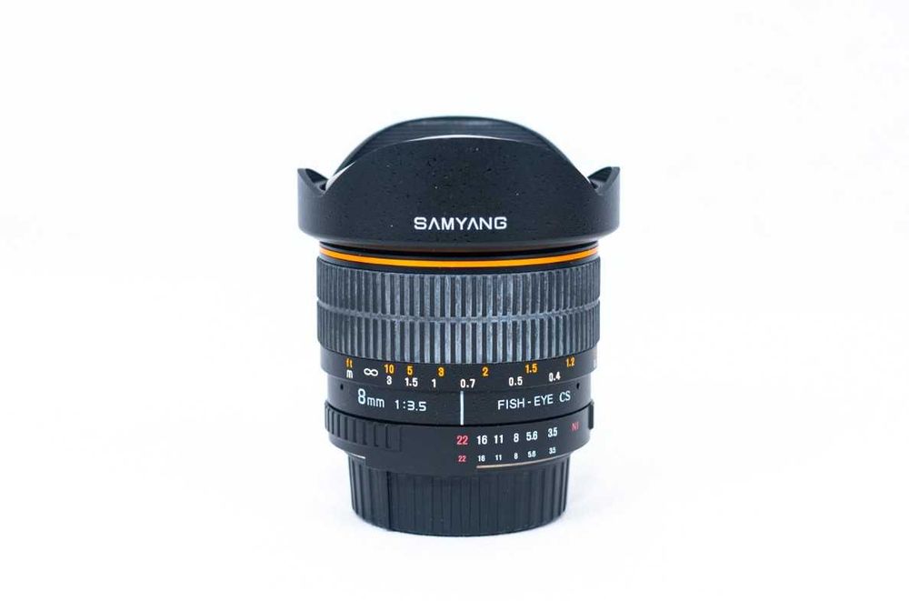 Obiectiv Samyang 8 mm f/3.5 UMS Fish-eye CS pentru Nikon F