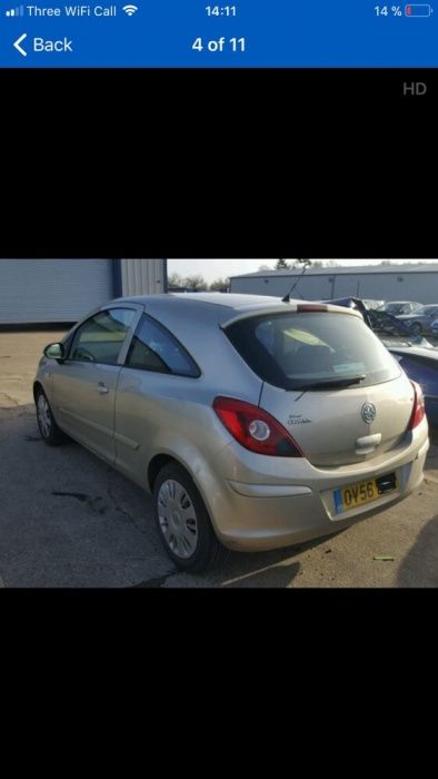 Vând usa/portiera stânga Opel Corsa D din 2006