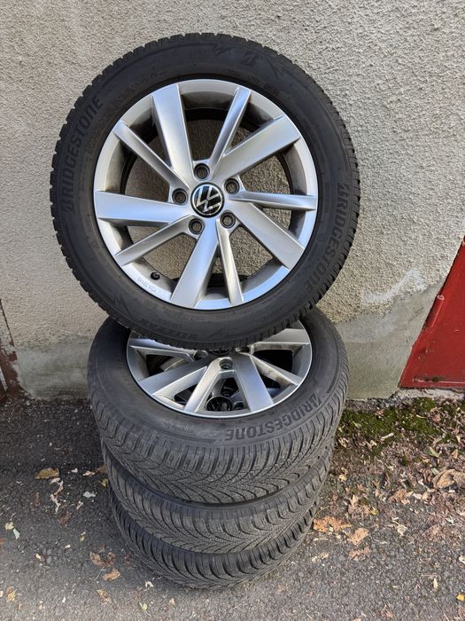 Set roti iarna 205/55/16 + jante VW