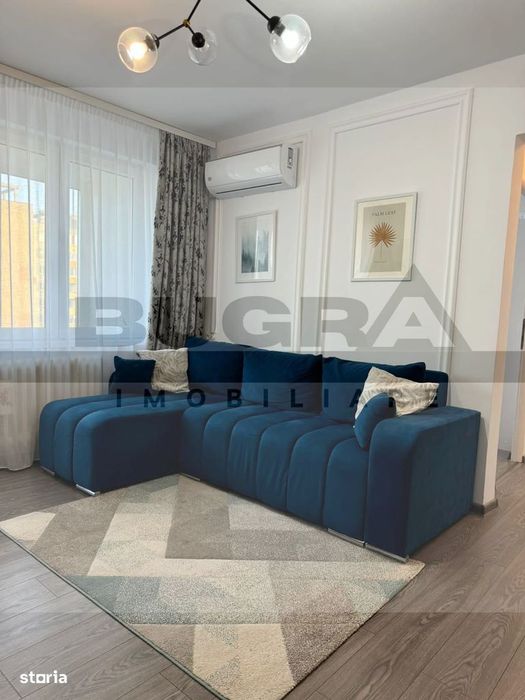 Apartament 2 camere la cheie, etaj intermediar, zona Hermes