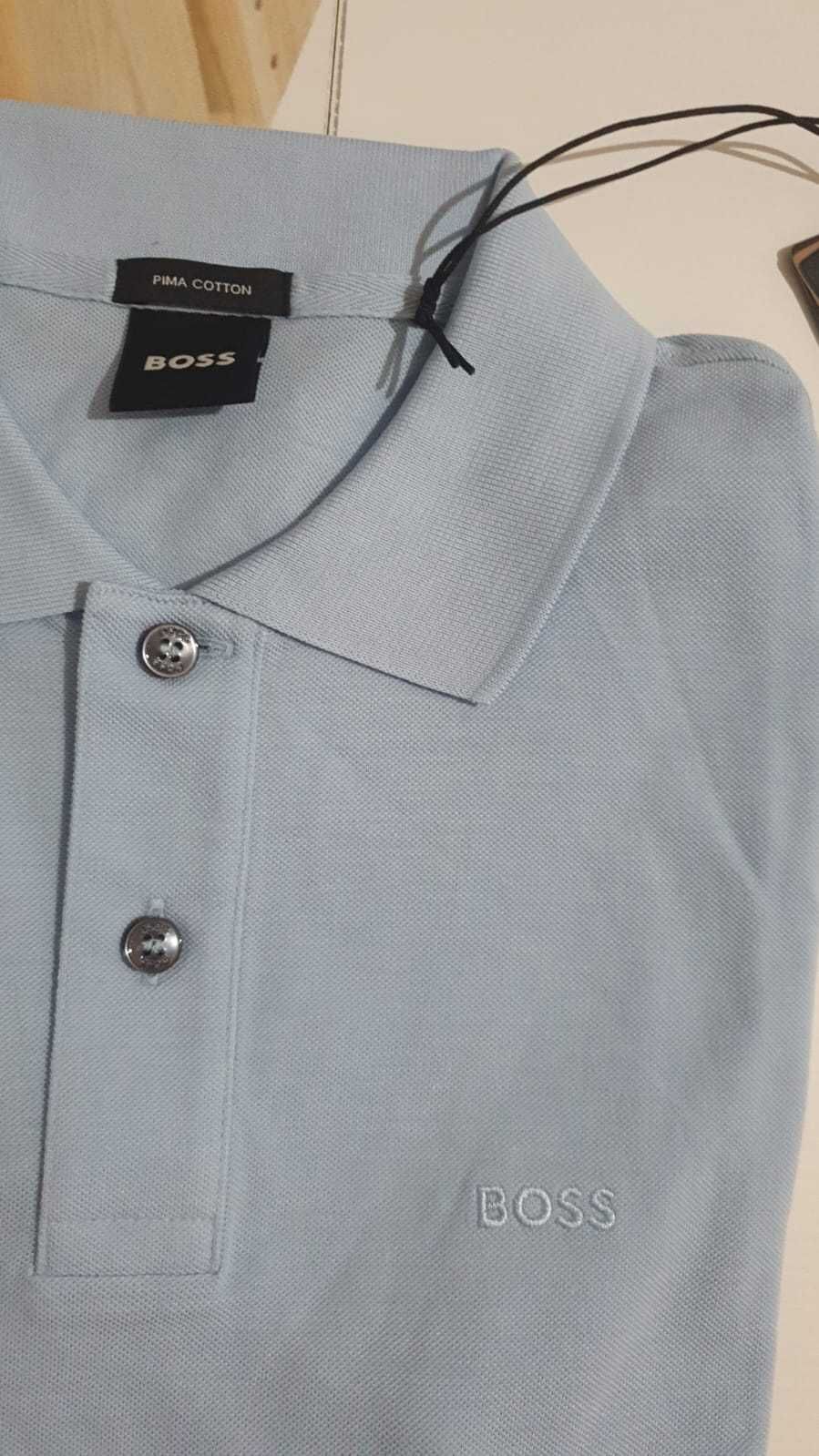 Vand tricou barbat Hugo Boss masura M original nou cu eticheta