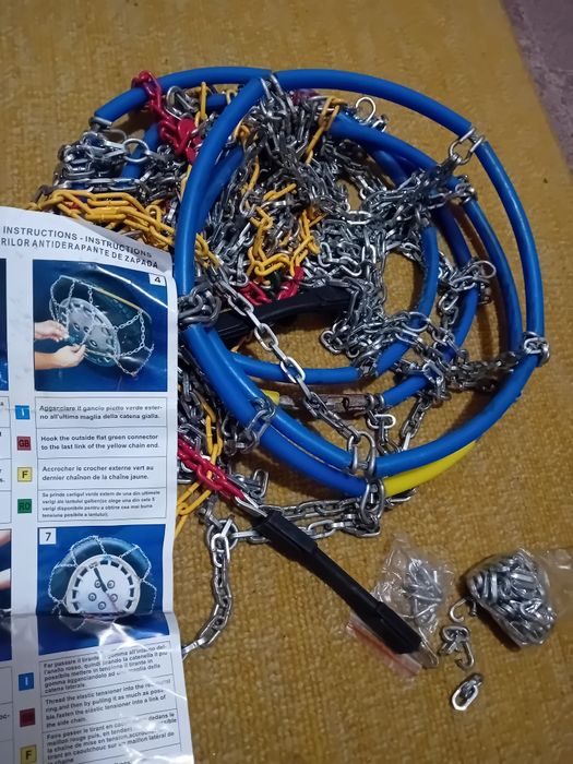 Lanțuri de iarnă tip romb pentru roți pe 16