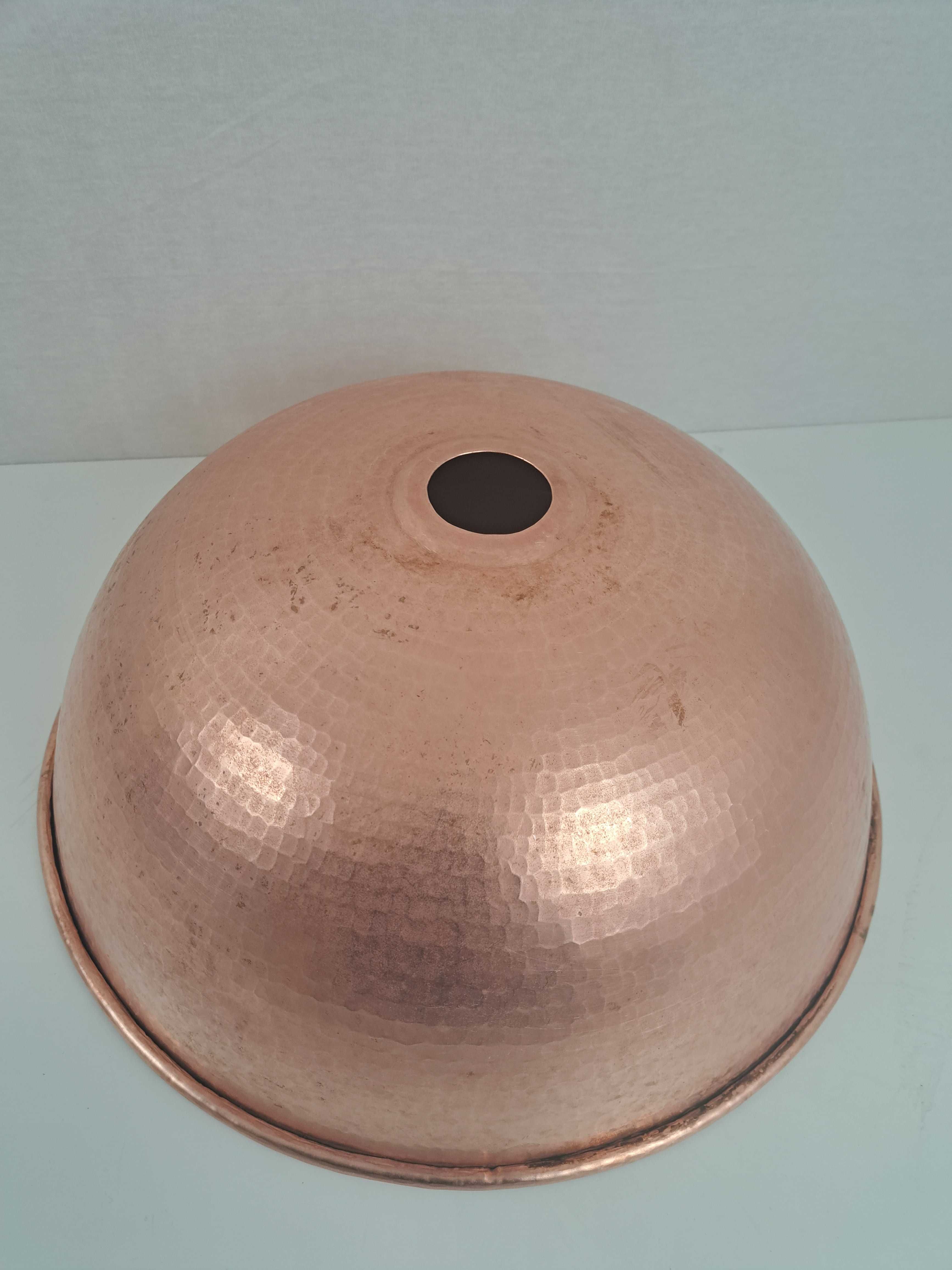 Lavoar rotund din cupru, 40 cm