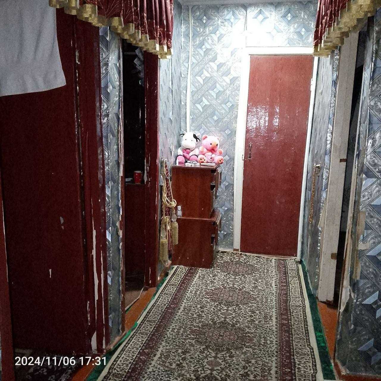 3 хоналик квартира 4 этаж овир, технология институти