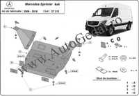 Scut motor metalic Mercedes Sprinter 4x4 2006-prezent