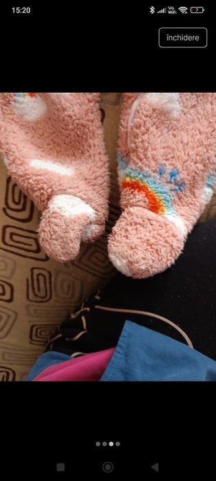 Salopeta bebe marimea 9-12 luni