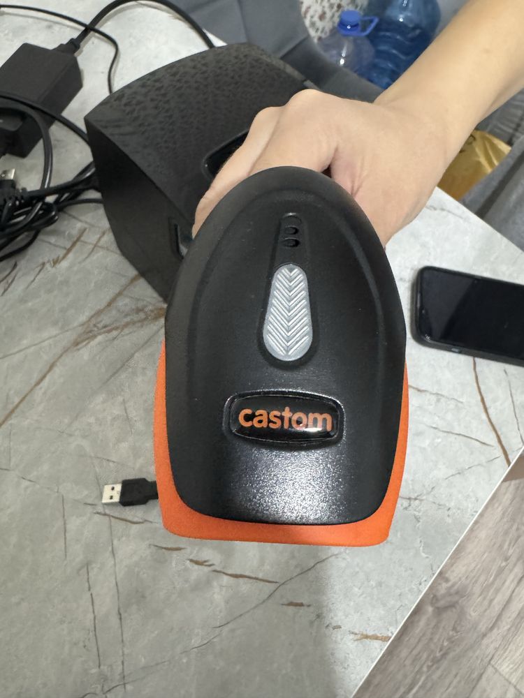 Продам сканер штрих-кодов Custom