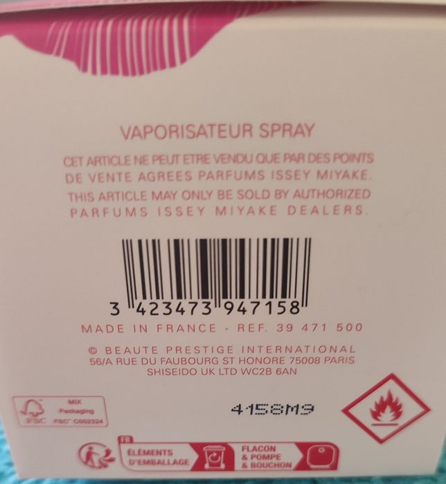 Parfum Issey Miyake Pleats please