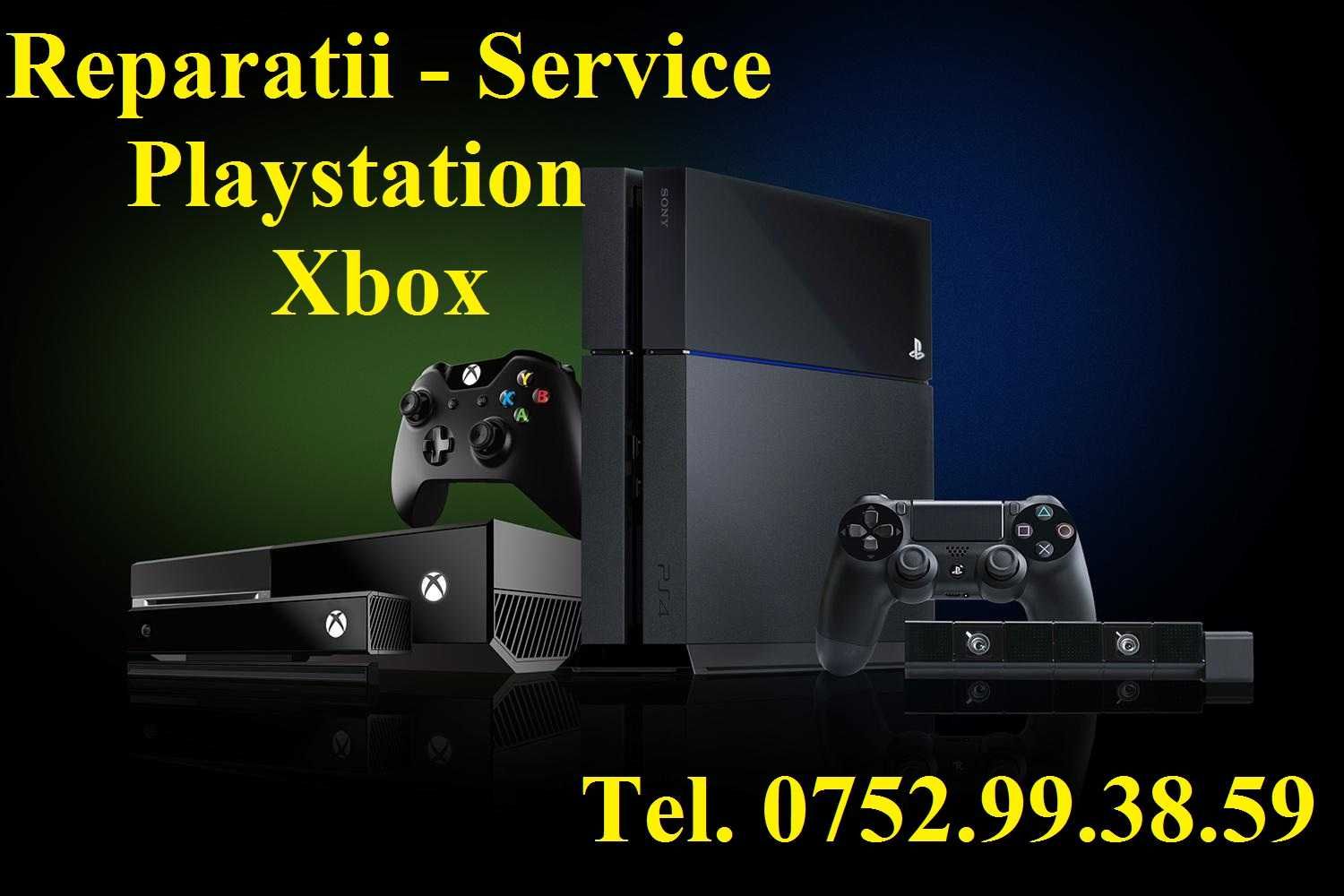 Reparatii-Service PS4 PS5 Xbox, laptop, instalare windows