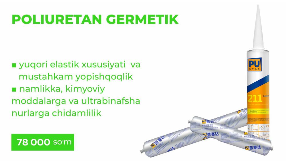 Poliuretan germetik | Toshkent