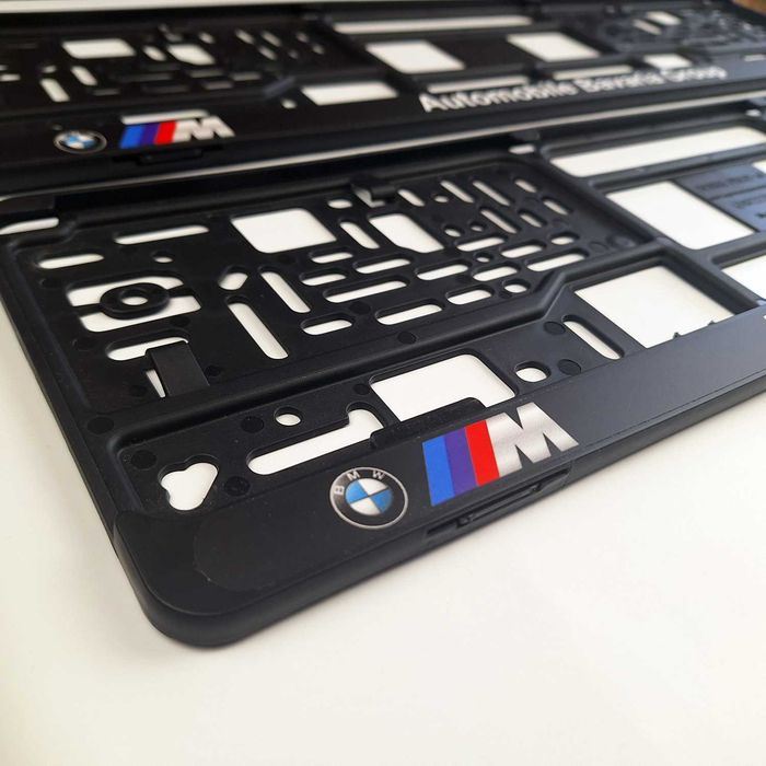 Suporti numar inmatriculare personalizati BMW Automobile Bavaria Group