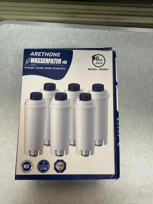 Комплект 6 филтъра за вода с активен въглен за кафе машини
