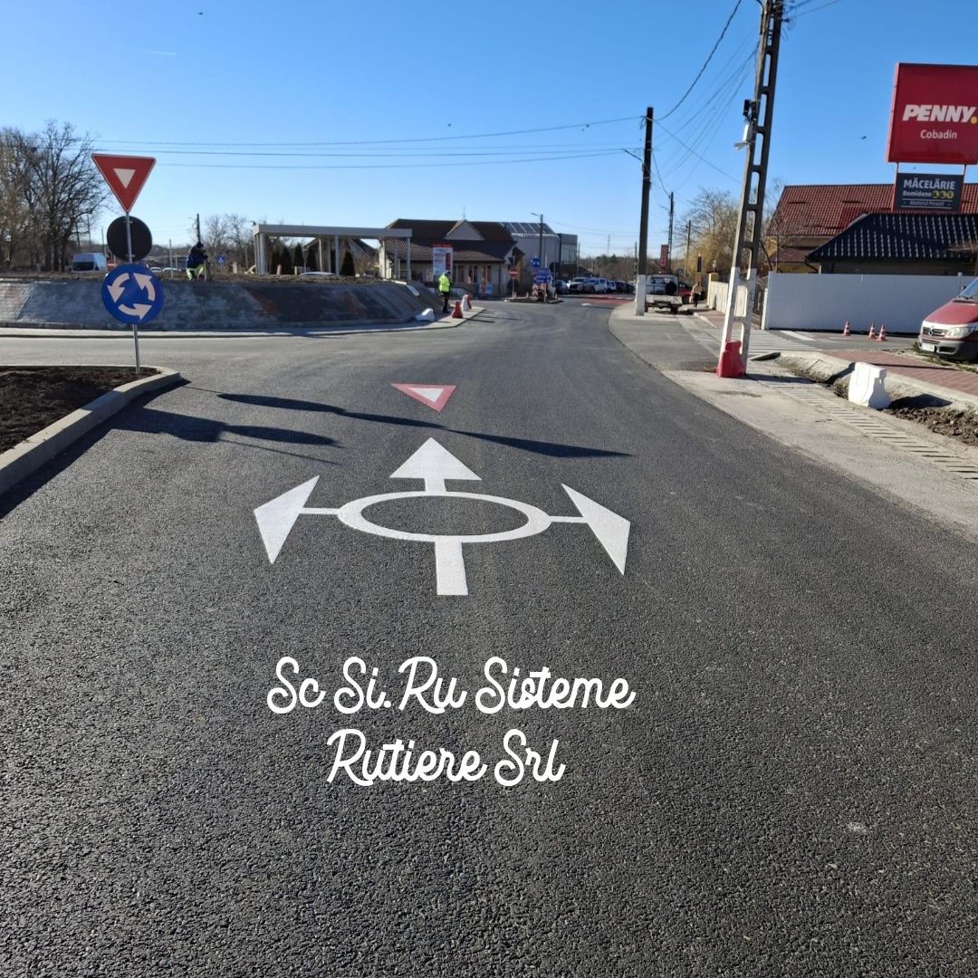 Marcaje rutiere / indicatoare
