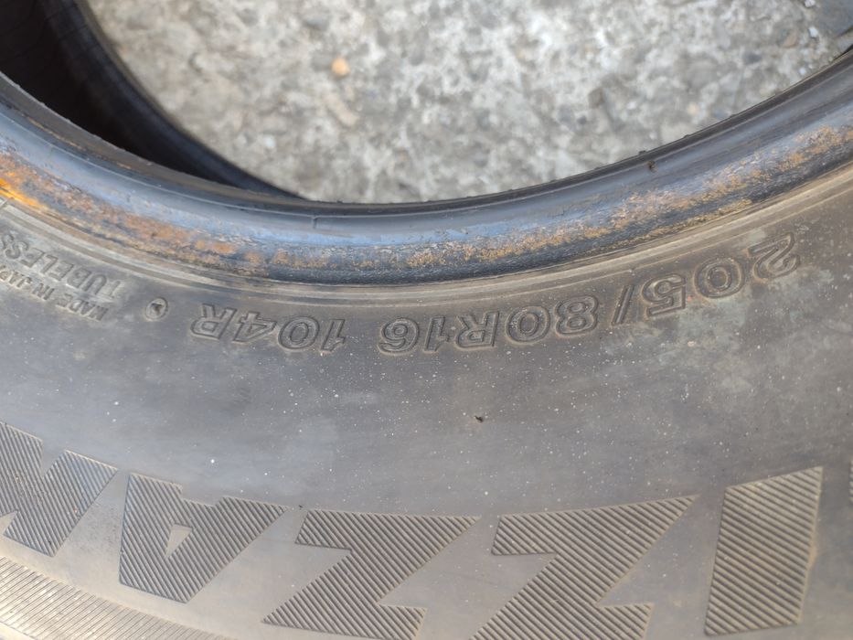 Bridgestone DMV-2.  4бр.205/80/16 дот1516