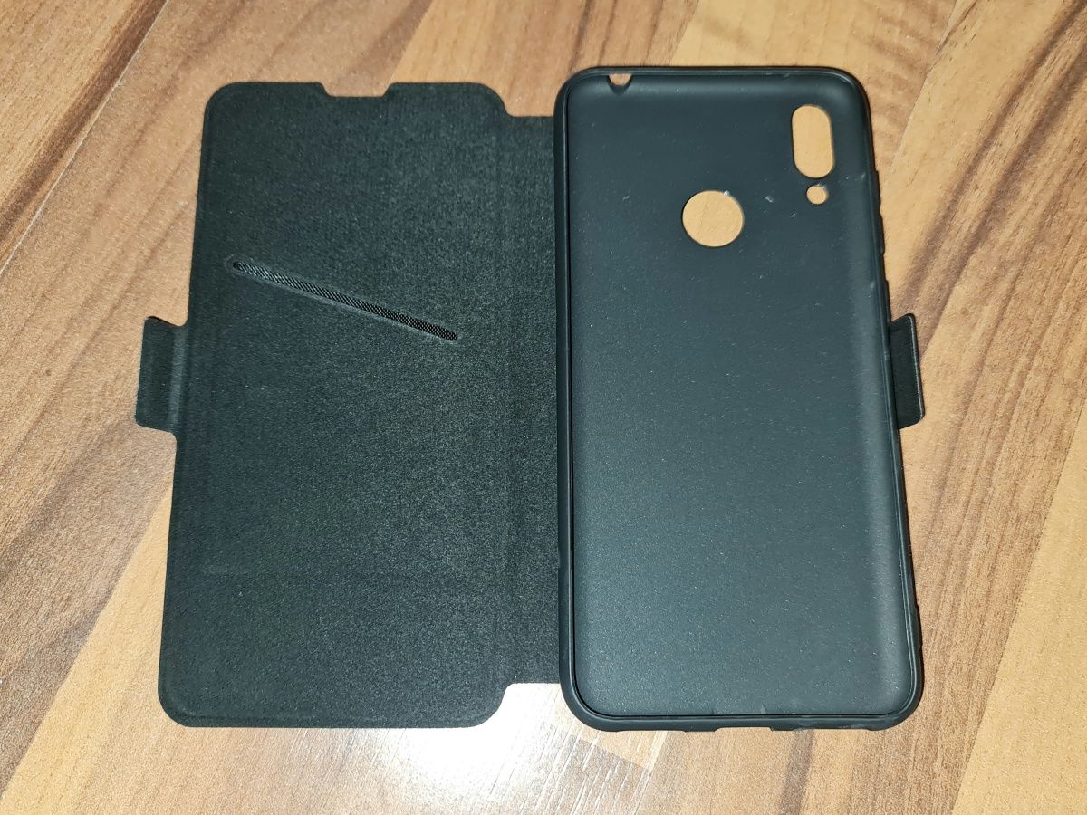 Husa flip originala Lemontti Magnetic Book Case Huawei Y7 2019