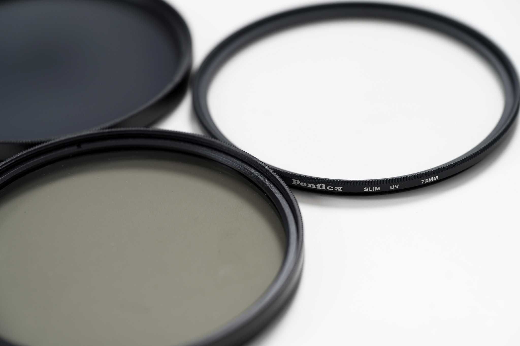 72mm Lens Filter Kit - UV, ND4, CPL