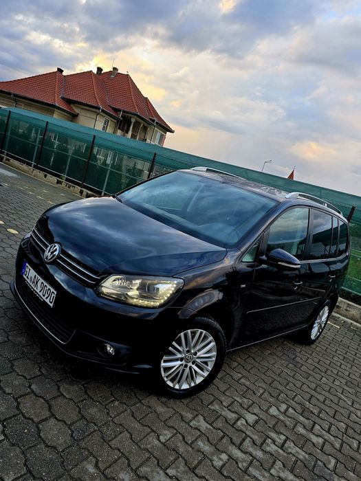 Vw Touran Cup 2L Diesel  140 Dsg 7locuri An 2015 Euro5 BlueMotion