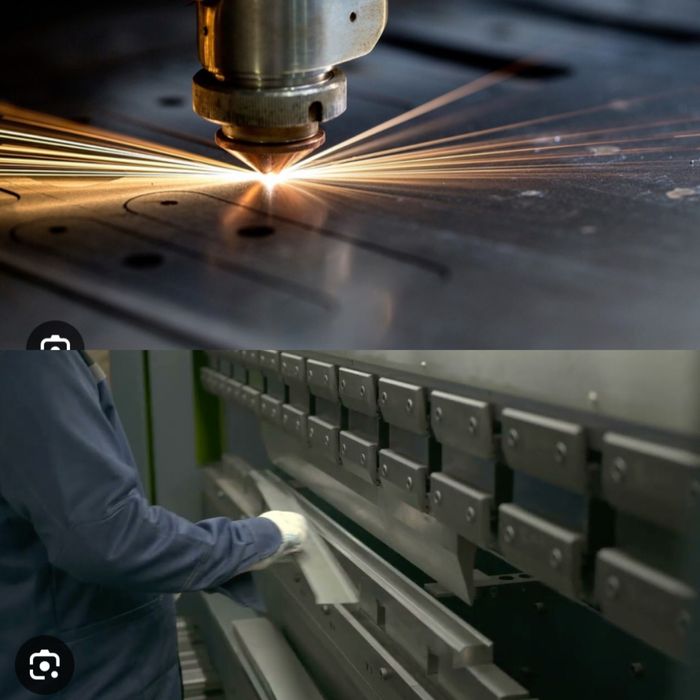 Лазерная резка металла, услуги листогиба.