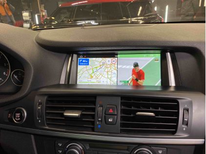 Навигация с Андроид 13 8GB 8-ядрен BMW X3 F25 X4 F26 Android CIC NBT