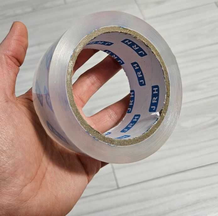 Banda adeziva premium de tip scotch, 48mmx80M, Super Transparent