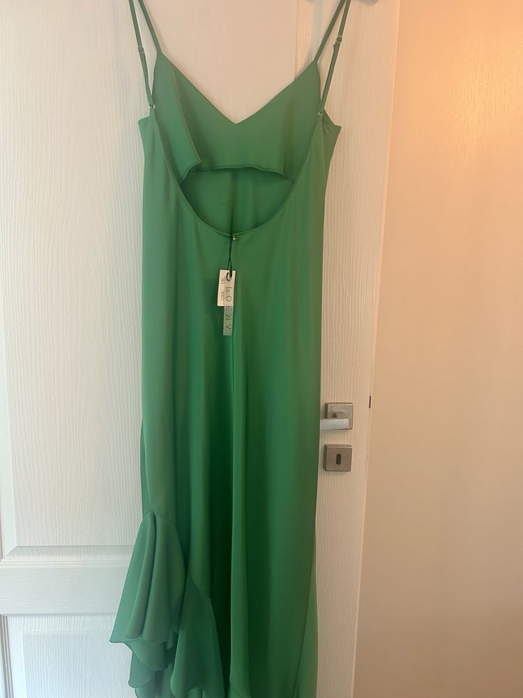 Rochie verde smarald Poema