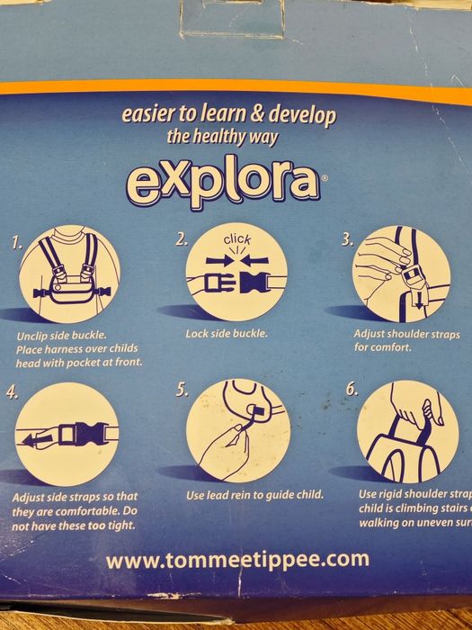 Ham de siguranta copii Tommee Tippee Explora 6-48 luni