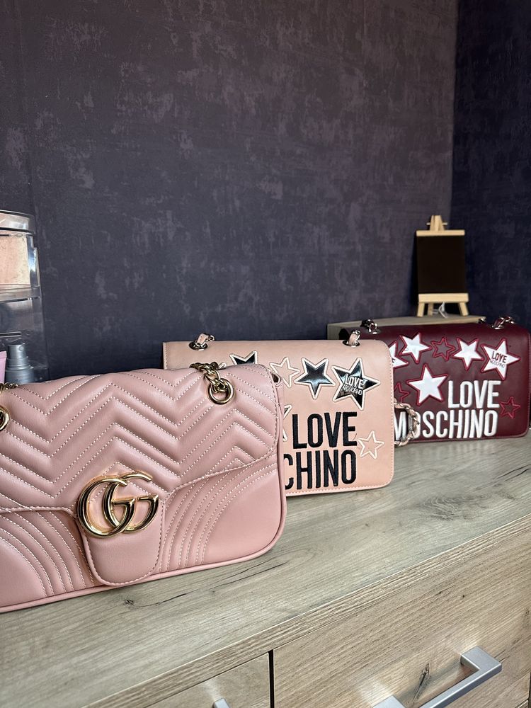 Чанти - Love Moschino / Gucci