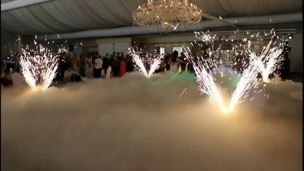 Fum Greu Artificii Dans Nunta Bucuresti