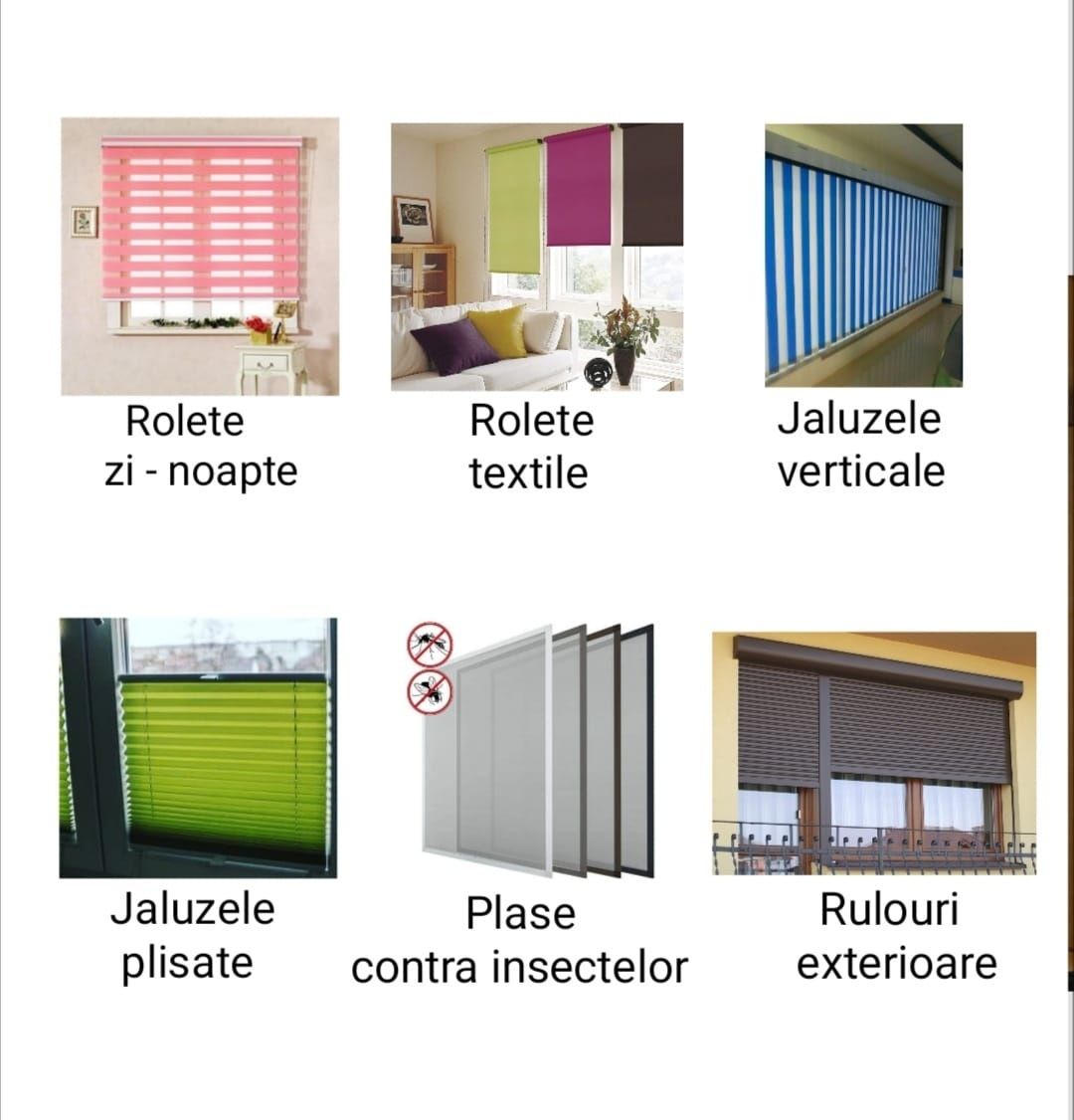 Rolete textile zi noapte