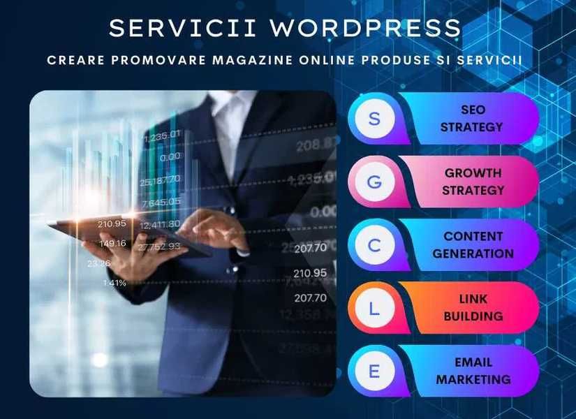Freelancer WordPress – Creare site WordPress & Promovare online