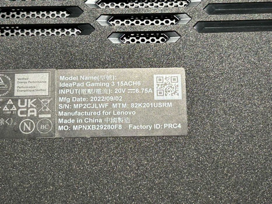 Laptop Gaming Ryzen 7 5800H,  3050Ti, 16GB RAM