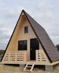 Cabane din lemn stil  A