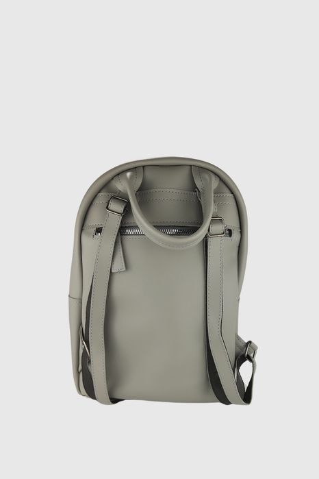 НОВО! ЛИКВИДАЦИЯ! Дамска раница с външен джоб в сиво