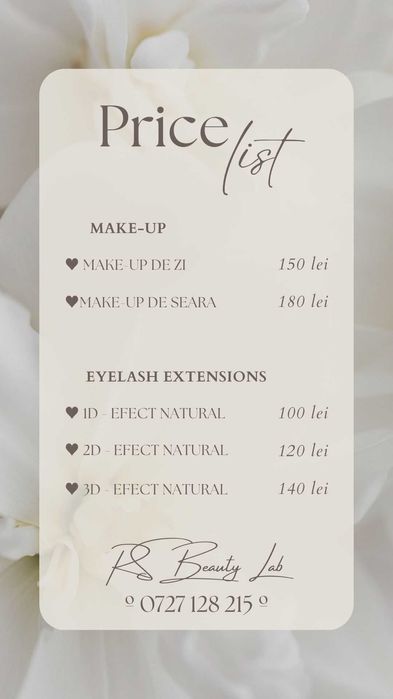 Make-up profesional & Extensii gene fir cu fir