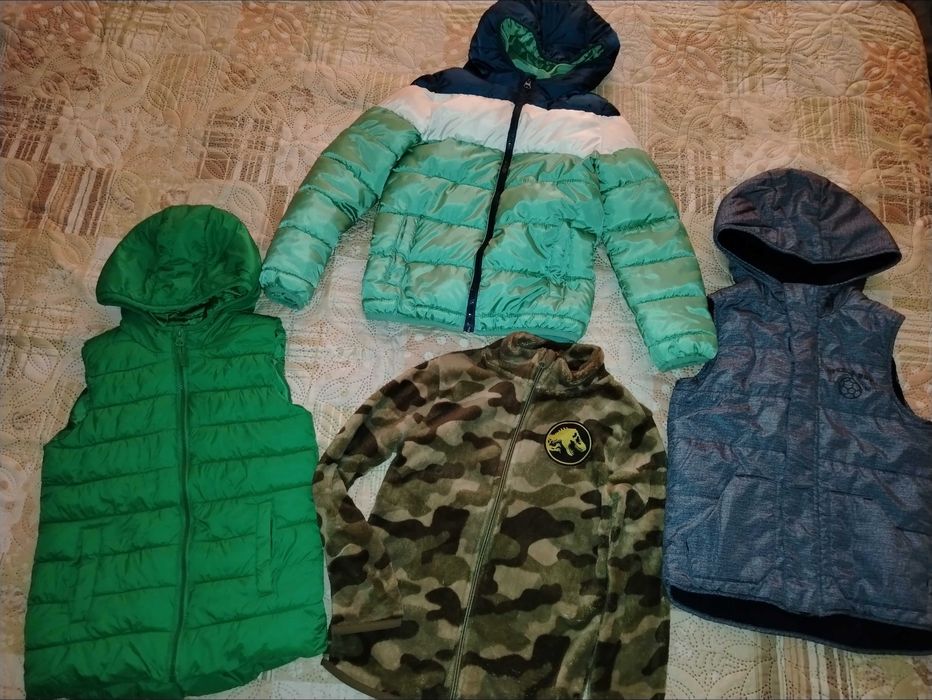 Детски зимни дрехи 122см