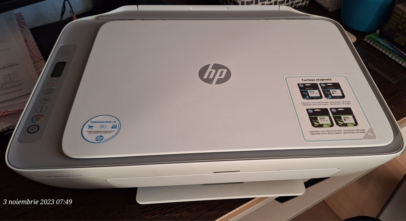 Imprimanta Multifuncțional Inkjet HP Deskjet 2720