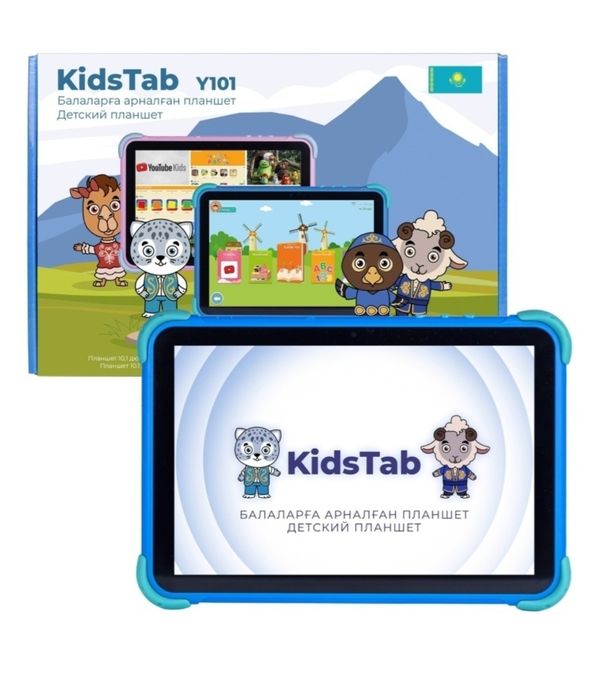 Детский планшет KidsTab Y101 10 дюйм 4 Гб/64 Гб голубой
