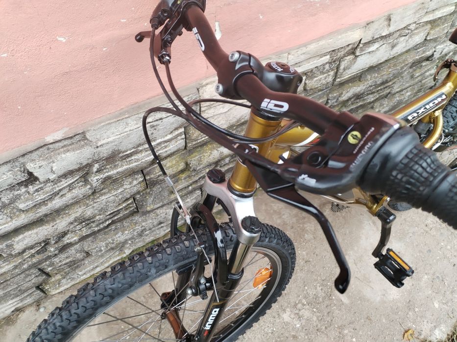 Bicicleta copii roti 24 Full suspensie cadru aluminiu