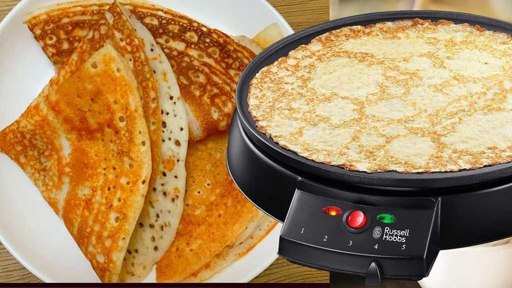 Уред за приготвяне на палачинки катми Russell Hobbs Fiesta 1000W 30 см
