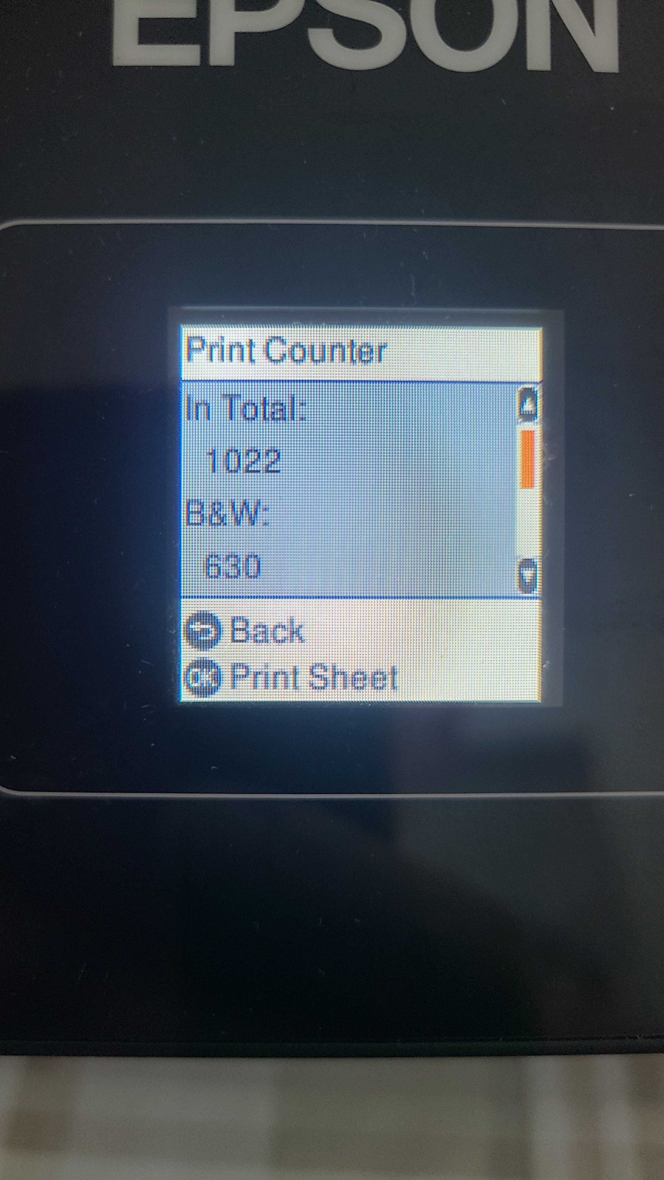Нов принтер мостра Epson Ecotank ET 2721 на 1000 копия/и за сублимация