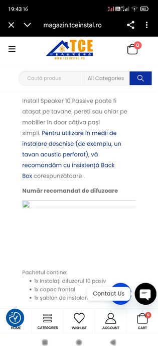 Boxa install speaker