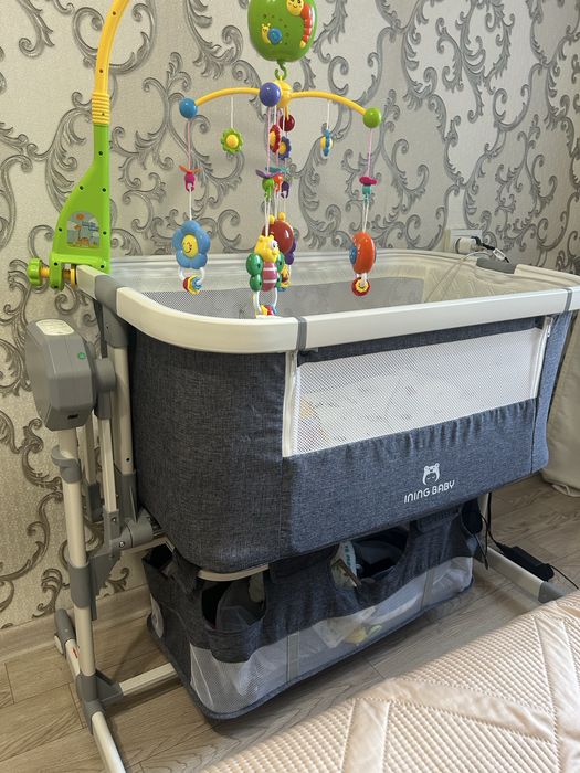 Люлька манеж приставная кроватька