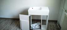 Mobilier baie. Culoare alb
