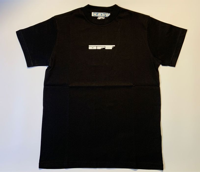 Tricou Off White Negru