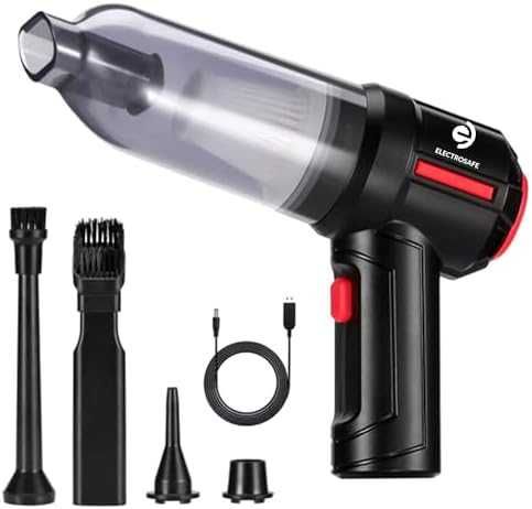 Нова Безжична прахосмукачка 8 аксесоари, 9000PA всмукване за кола дом