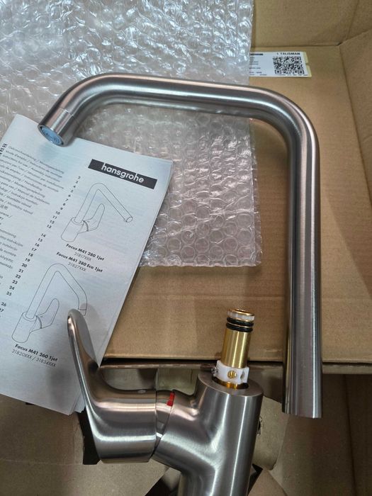 Hansgrohe Focus M41 - Baterie chiuvetă, aspect de inox