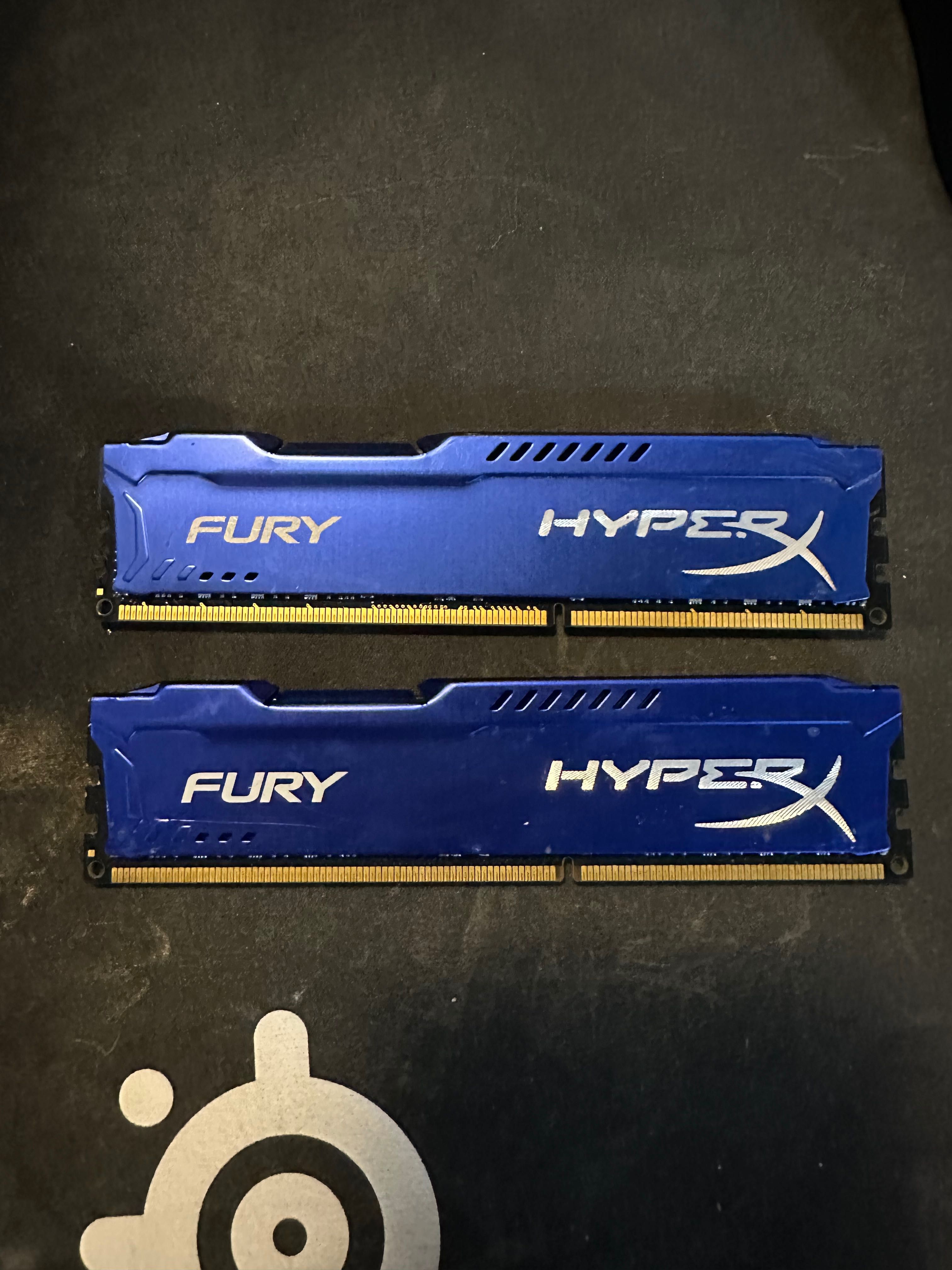 Palit GEFORCE GTX 1050ti и 2 х 8 RAM Памет - hyperX
