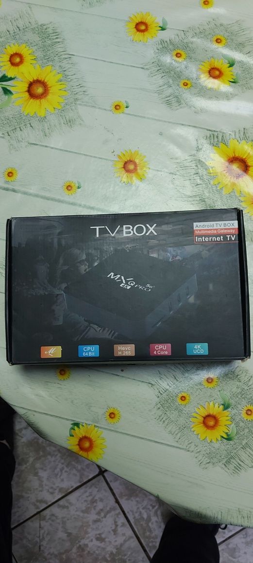 Тв бокс с телевизия